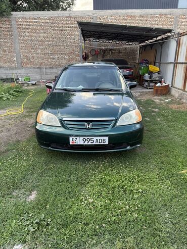 Honda Civic: 2001 г., 1.7 л, Автоматтык, Бензин, Седан
