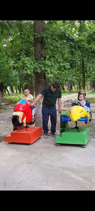 железная дорога игрушка: Детские монетные аттракционы «Качалка» — комплект из нескольких фигур