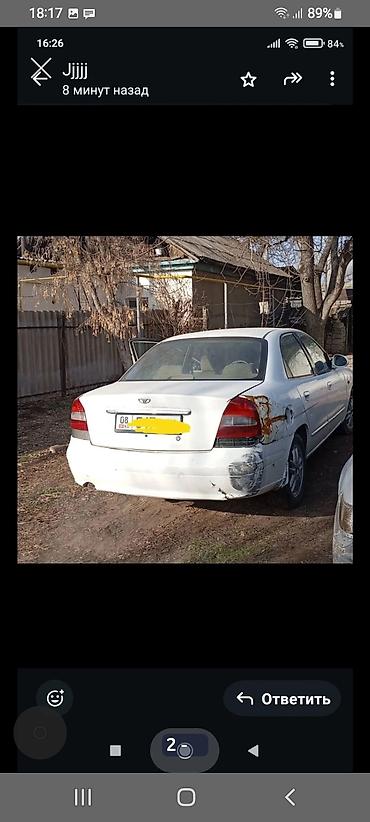 на нубиру: Daewoo Nubira: 1999 г., 1.6 л, Механика, Бензин, Седан — 8