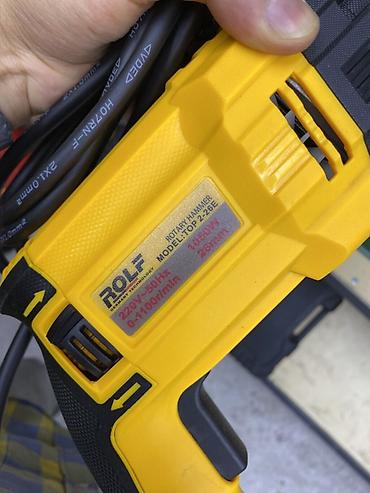 Перфораторлор: Перфоратор ROLF Rotary Hammer, модель TOP 2-26E - Сеть: 220 В, 50 Гц — 3