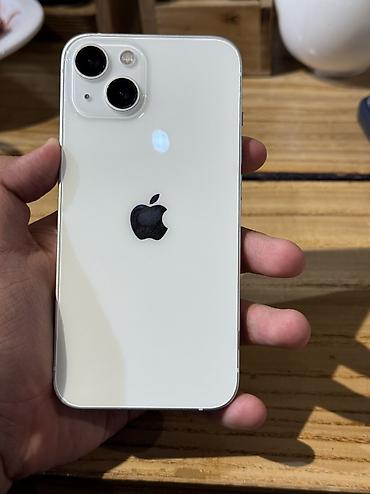 30000: IPhone 13, Б/у, 128 ГБ, White Titanium, Чехол, 80 % — 7