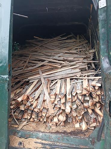 Odun: Quru odun çipləri – soba, kamin və manqal üçün 1 qazeli - — 12