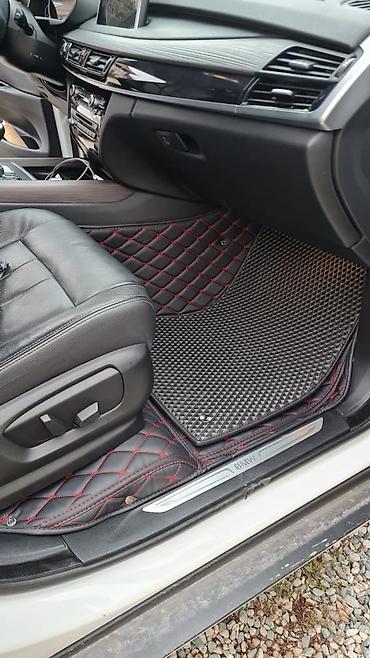 Полики: 5D Экокожа Полики Для салона цвет - Черный, Новый, Платная доставка — 5