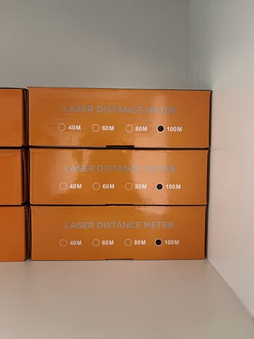 Рулетки и дальномеры: Лазерные измерители длины Рулетка с уровнем SNDWAY 40 метров - 3000 — 8