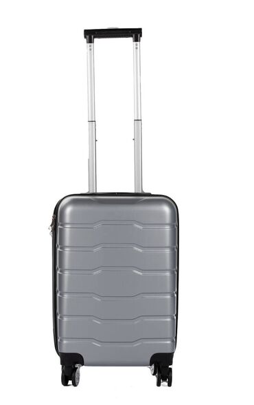 кожаный чемодан: Чемодан. Абсолютно новый,среднего размера. Серый цвет