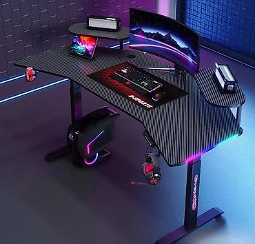 геймер: Игровой компьютерный стол Gaming Tab Pro с регулировкой высоты купить — 2
