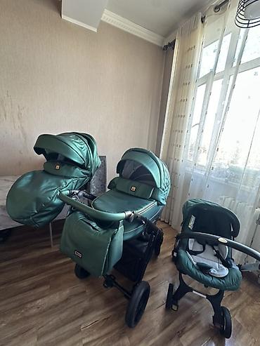 Коляски: Детская коляска-трансформер 2 в1 и коляска автокресло цвет — 21
