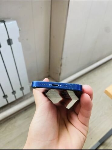 macbook 11: IPhone 12 mini, Колдонулган, 128 ГБ, Көгүлтүр, Каптама, 73 %
