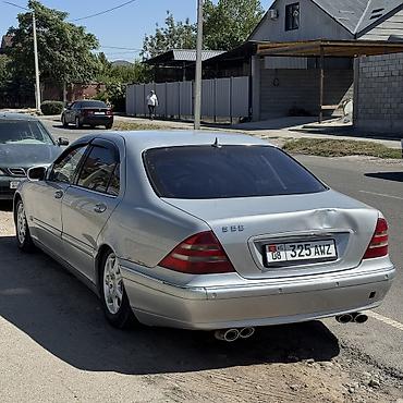 автомат 124: Mercedes-Benz S-Class: 2000 г., 5 л, Автомат, Бензин, Седан — 3