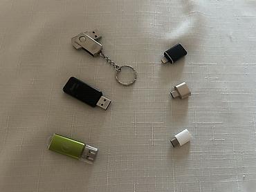 Другая аудиотехника: USB fleş yığıntısı və adapterlər dəsti Tərkib: - 3 ədəd USB fleş — 1