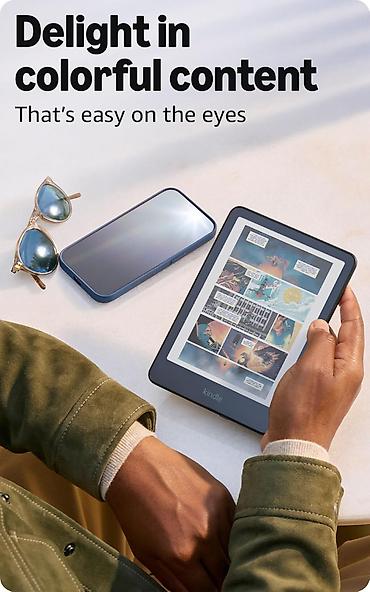kindl: Электронная книга, Amazon, Новый, 7" - 8", Bluetooth, цвет - Черный — 2