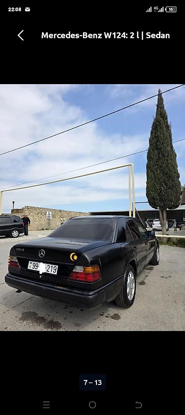 mercedes satilir: Mercedes-Benz 200: 2 l | 1988 il Hetçbek — 3