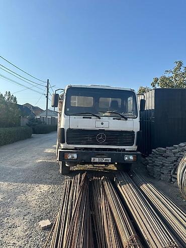 рама культиватор: Грузовой автомобиль Mercedes-Benz (бортовой) + строительные стойки — 1