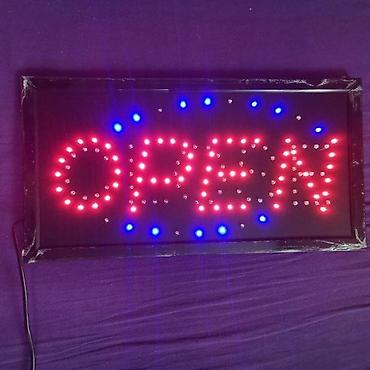 Reklamiranje, štampanje: Open close led table za radnje i hologram. Led table za restorane — 9