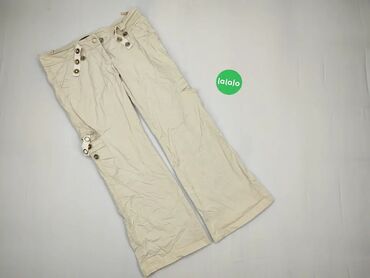 Spodnie: Spodnie XL (EU 42), wzór - Jednolity kolor, kolor - Brązowy