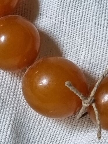 Бусы: Янтарные БУСЫ КАЛИНИНГРАД СССР БОЛЬШИЕ длинные Цена - 22 000 сом — 7