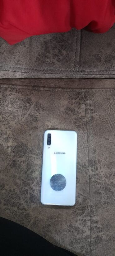 samsung galaxy: Samsung A50, 64 ГБ, цвет - Белый, Две SIM карты
