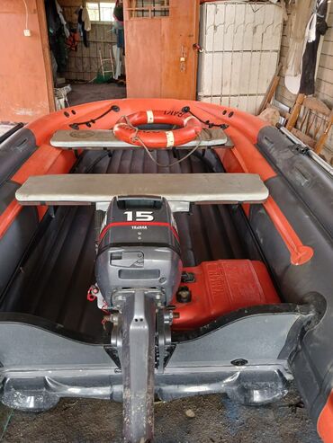 Motobloklar: Şişmə motorlu qayıq – narıncı rəng, yüksək daşıma qabiliyyətli PVC — 10