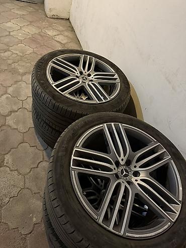 Mercedes-Benz orijinal yüngül lehimli disklər və şinlər komplekti -
