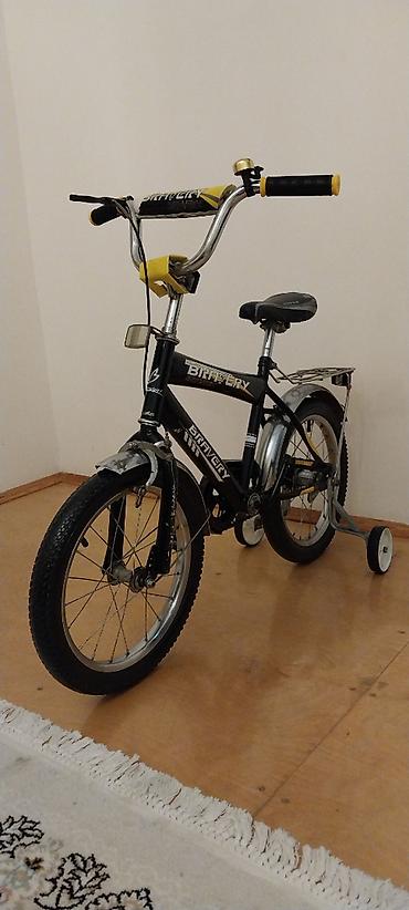 velo teker: Velosiped 16 ölçüdür. Səliqəli qalıb. Tam işləkdir. Heç bir xərc tələb — 2