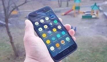 смартфоны nfc: Samsung Galaxy A5, Б/у, 128 ГБ, цвет - Черный, 2 SIM