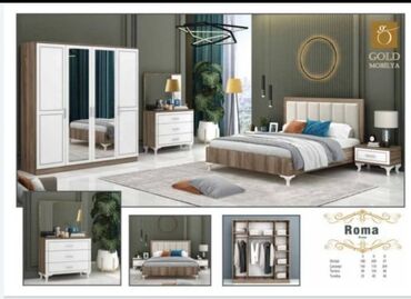 Yataq otağı dəstləri: Gözel görünüşlü yataq destimiz 😍 Qiymet 1100 azn Fabrik istehsalidir — 11