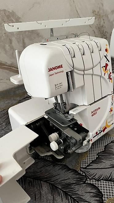 janome: Tikiş maşını Janome, İşlənmiş,Overlok, 6 saplı — 4