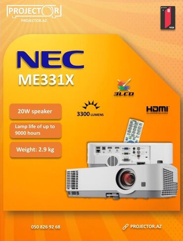 shivaki 109 ekran smart android 9: Проектор NEC