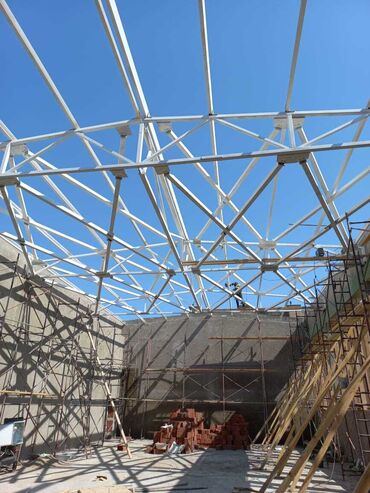 Naveslər, markizlər: Metal konstruksiyalar, müxtəlif tikinti layihələrində istifadə üçün -da lalafo.az — 4 Naveslər, markizlər: Metal konstruksiyalar, müxtəlif tikinti layihələrində istifadə üçün — 4