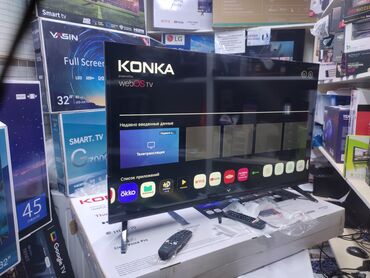телевизор konka цена: Телевизор konka 43 webos hub 110 см диагональ, гарантия 3 года