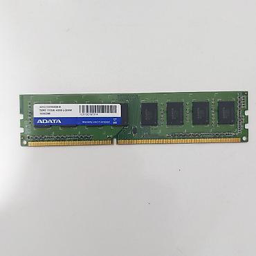 Operativ Yaddaş "DDR3 4GB 10600 1333Mhz Adata" ⭐Ram DDR3 PC3 4GB 10600