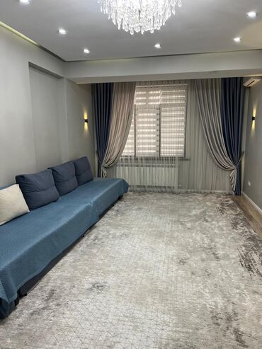 ош базар квартира керек: 3 комнаты, 92 м², Элитка, 1 этаж, Евроремонт