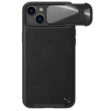 Maske i futrole za telefone: Maska Nillkin CamShield Leather S za iPhone 14 6.1 crna. Uz brzu — 3