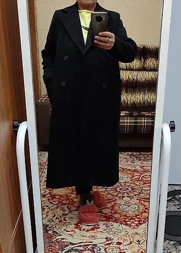 драп: Пальто, Осень-весна, Драп, Длинная модель, 4XL — 8