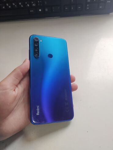 Redmi: Redmi, Redmi Note 8, Б/у, 64 ГБ, цвет - Синий, 2 SIM