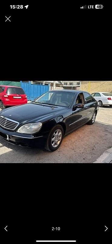 mersedes e class: Mercedes-Benz S-Class: 2001 г., 3.2 л, Автомат, Бензин, Седан — 2