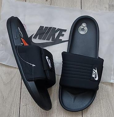сланцы найк: Мужские сандалии, 44, Nike, Новый, цвет - Черный, Самовывоз — 6