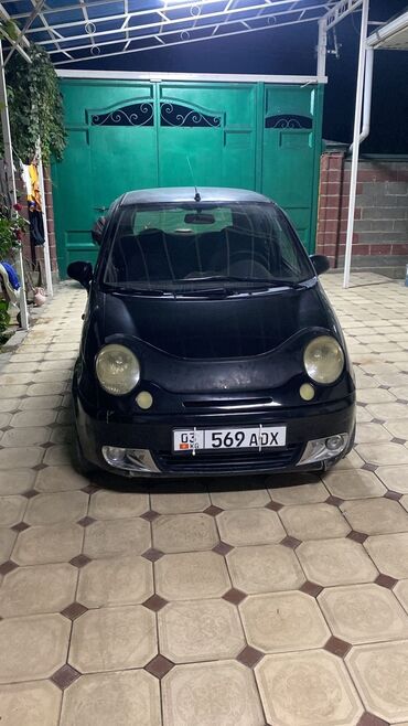 авто в рассрочку без банка без первоначального взноса в бишкеке: Daewoo Matiz, черный хэтчбек 5‑дверный. Основные особенности: -