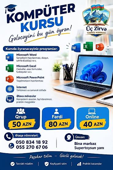 zergerlik kurslari: Vətən Gülizari Üç Zirvə tədris mərkəzi Şəhidlərin xatirəsinə həsr — 2