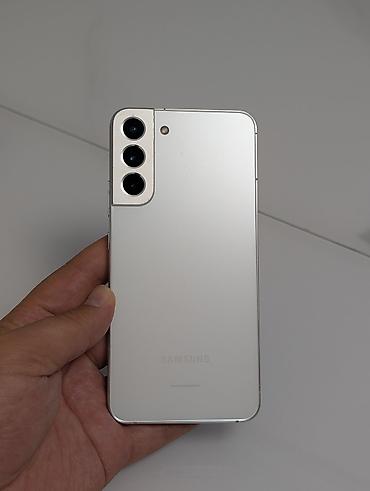 samsung c20: Samsung Galaxy S22 Plus, Б/у, 256 ГБ, цвет - Белый, 1 SIM, eSIM — 8