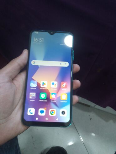 xiaomi mi 9t pro qiymeti: Xiaomi Redmi 9T, 128 GB, rəng - Göy, 
 İki sim kartlı, Sensor, Barmaq izi