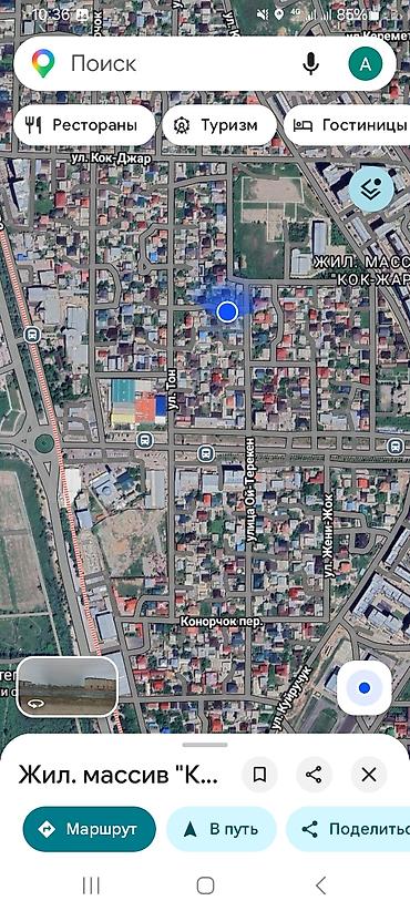 Дом в жилмассиве «Кок-Жар», Бишкеκ высокий фундамент, стены 1,5 ряд