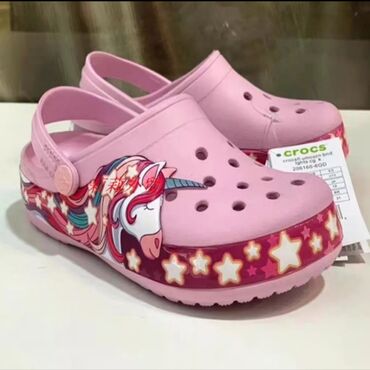 Детская обувь: Шлепки - машинки 500сом. Детские crocs: Бабочки, Hello kitty — 9