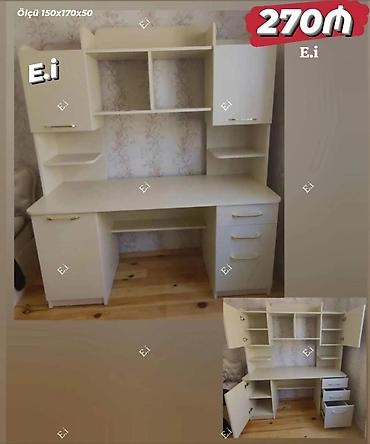 Ev və bağ: Oğlan və qız üçün, Yeni, Siyirməli, Yazı masası, Stulsuz — 10