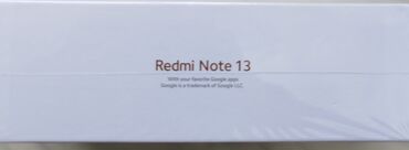 gence univermaq telefon: Xiaomi Redmi Note 13, 256 GB, rəng - Qara, 
 Zəmanət, Sensor, Barmaq izi