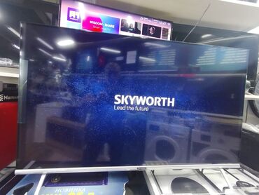 Телевизоры: Срочная акция Телевизоры Skywort 50 android 11 . пульт голосовым