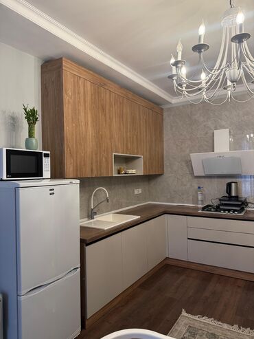 сниму квартиру на долгый срок: 2 бөлмө, Риелтор, Чогуу жашоосу жок, Толугу менен эмереги бар