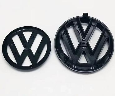 Auto delovi, gume i tjuning: Crni znak Golf 5, Golf 6, Golf 7. Komplet znakovi - zamenski crni — 3