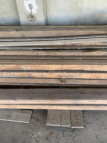 taxta şalman: Taxta material satılır. 10 metrlik taxta şalbanlar əla vəziyyətdə — 4
