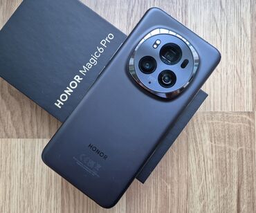 Honor: Honor Magic 6 Pro, 512 GB, rəng - Qara, Face ID — 2